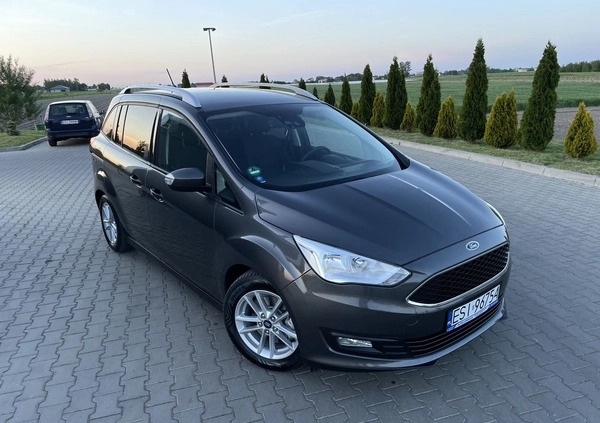 Ford C-MAX cena 63900 przebieg: 75000, rok produkcji 2018 z Sieradz małe 667